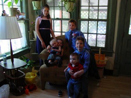 les  petio cousins avec Rachel Joshua Brandon